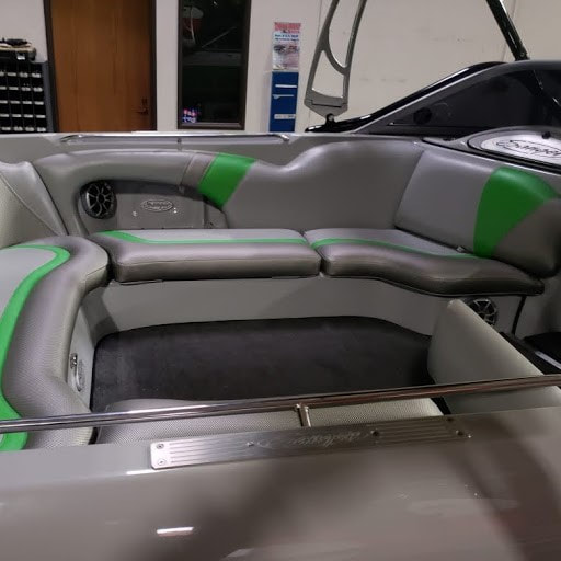 2011 Sanger rear seating from the other side by James Boat Repair
