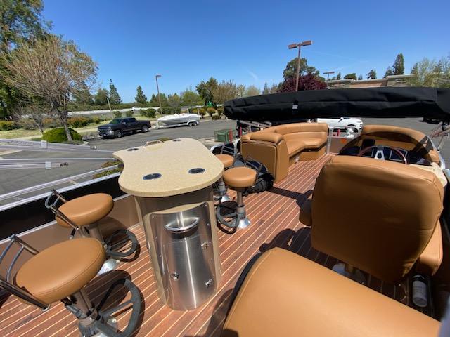 Different angle interior photo after work done by James Boat and Fiberglass Repair, Dixon, CA on this '16 Southbound