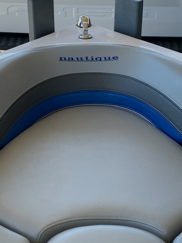 05 Ski Nautique gets new upholstery and stitching in bow by James Boat and Fiberglass Repair, Dixon, CA